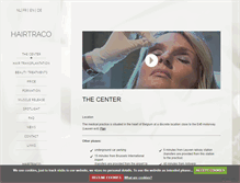 Tablet Screenshot of hairtraco.be